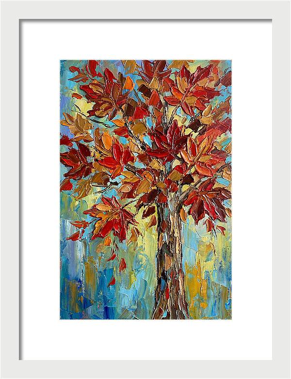 Autumns Fiery Maple Display