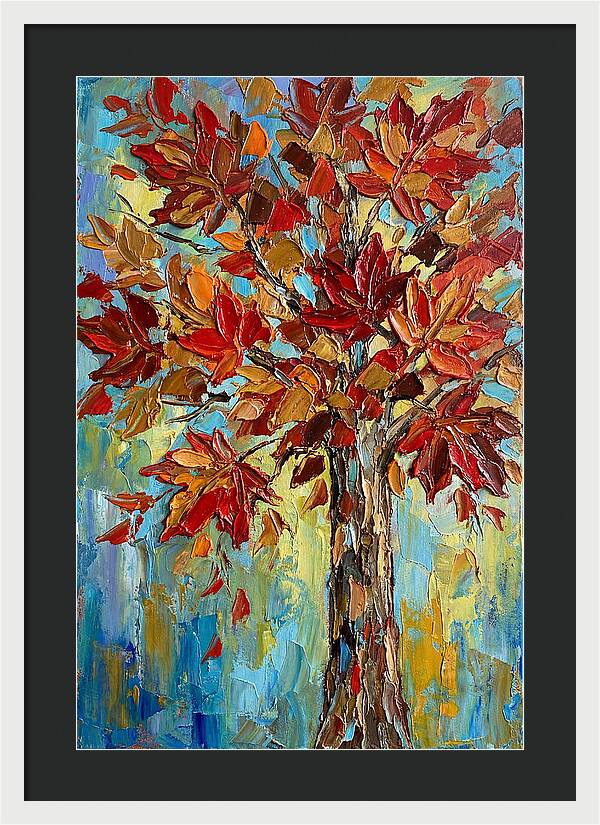 Autumns Fiery Maple Display