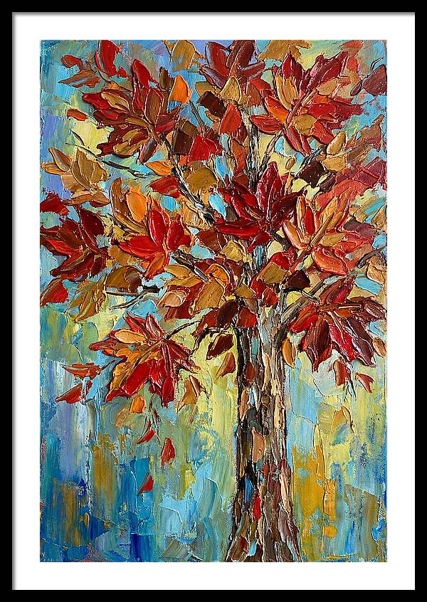 Autumns Fiery Maple Display