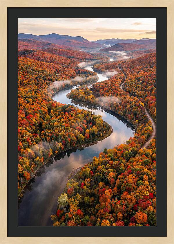 Autumns Serene River Bend
