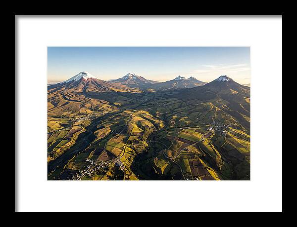 Avenue Of The Volcanoes From Above