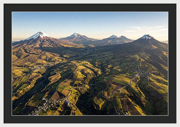 Avenue Of The Volcanoes From Above