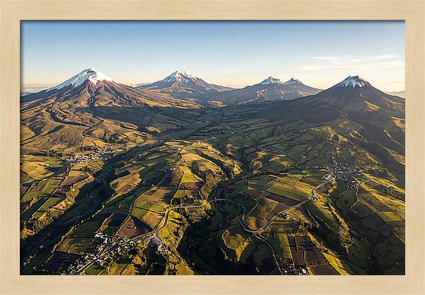 Avenue Of The Volcanoes From Above