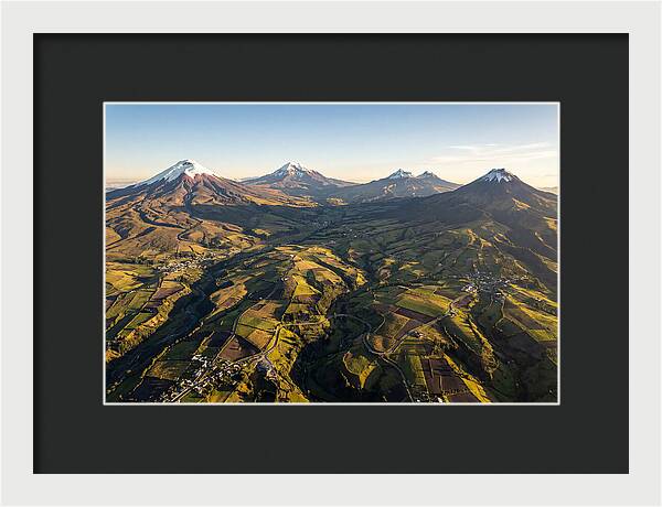 Avenue Of The Volcanoes From Above