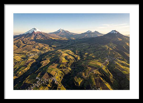 Avenue Of The Volcanoes From Above
