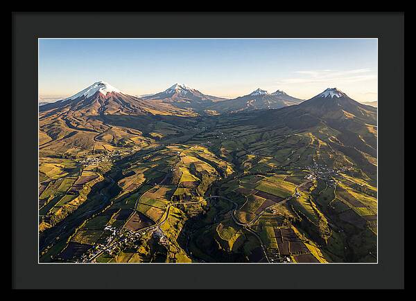 Avenue Of The Volcanoes From Above