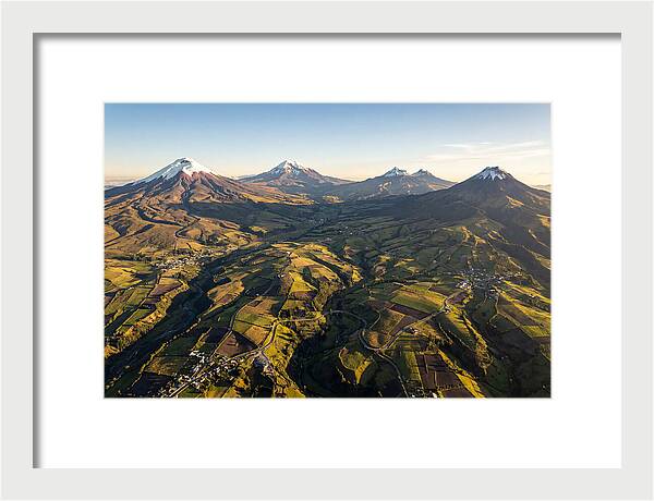 Avenue Of The Volcanoes From Above