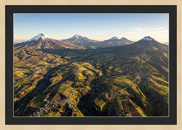 Avenue Of The Volcanoes From Above