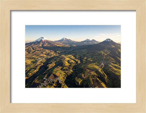 Avenue Of The Volcanoes From Above