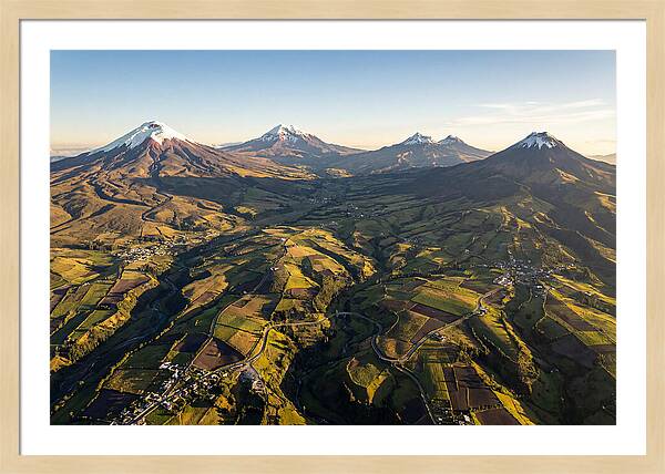 Avenue Of The Volcanoes From Above
