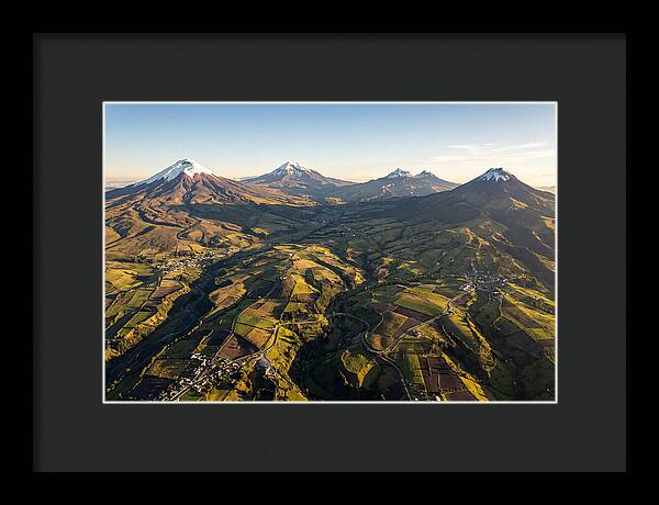 Avenue Of The Volcanoes From Above