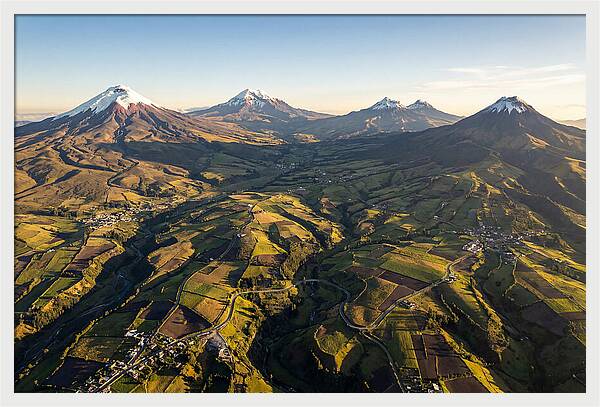 Avenue Of The Volcanoes From Above