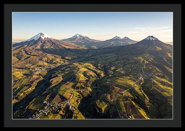 Avenue Of The Volcanoes From Above