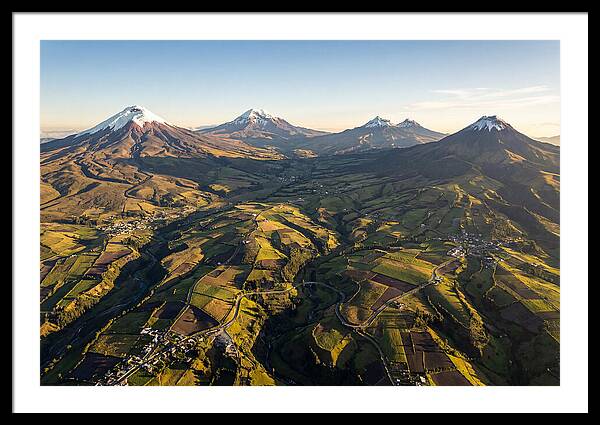 Avenue Of The Volcanoes From Above