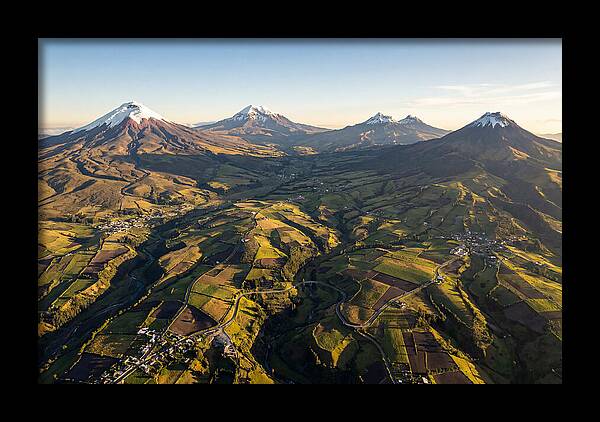 Avenue Of The Volcanoes From Above