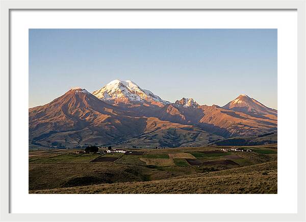 Avenue Of Volcanoes At Dusk