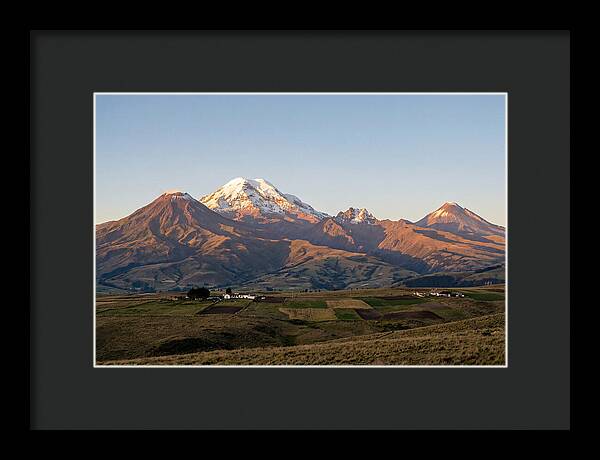 Avenue Of Volcanoes At Dusk