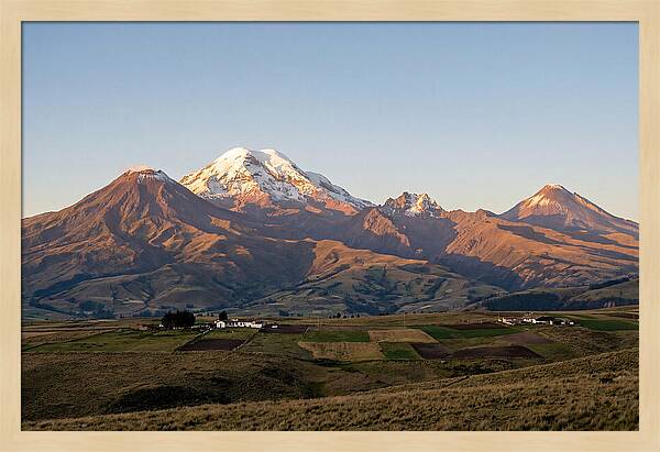 Avenue Of Volcanoes At Dusk