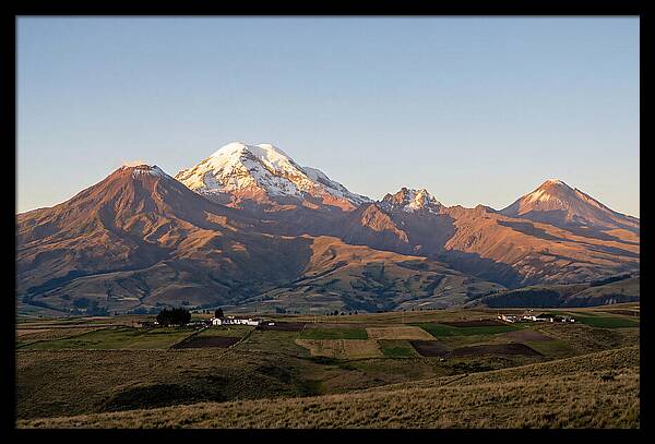 Avenue Of Volcanoes At Dusk