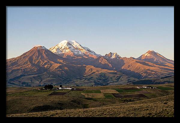 Avenue Of Volcanoes At Dusk