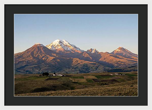 Avenue Of Volcanoes At Dusk