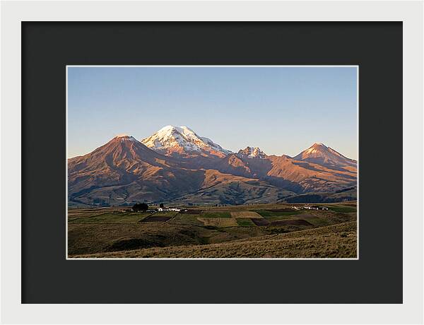 Avenue Of Volcanoes At Dusk