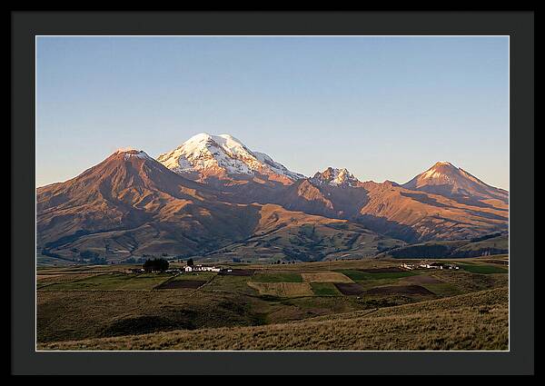 Avenue Of Volcanoes At Dusk