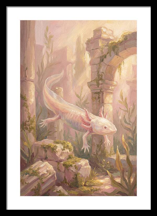 Axolotl Among Ruins