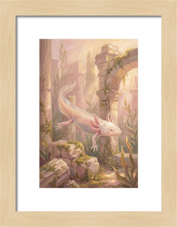Axolotl Among Ruins