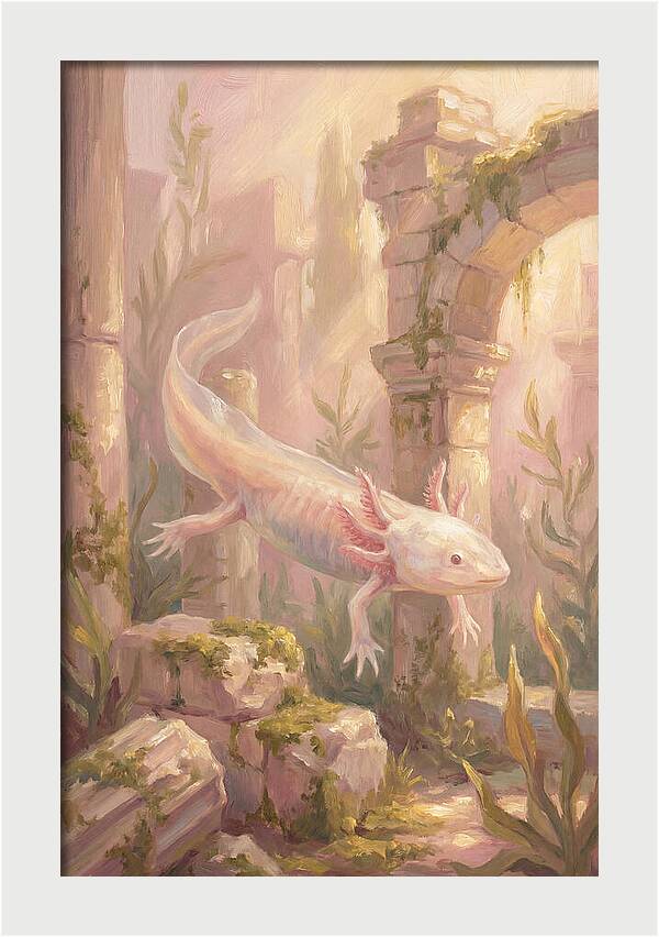 Axolotl Among Ruins