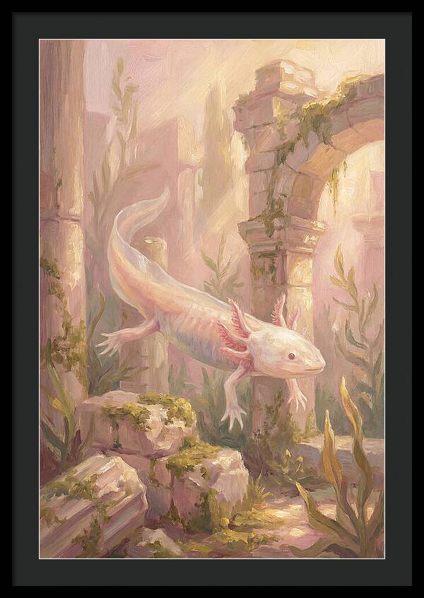 Axolotl Among Ruins