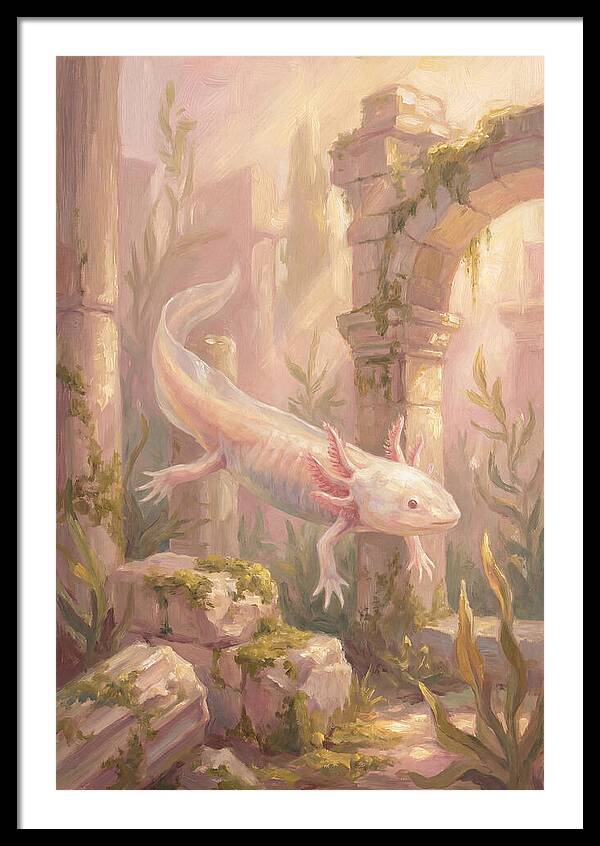 Axolotl Among Ruins