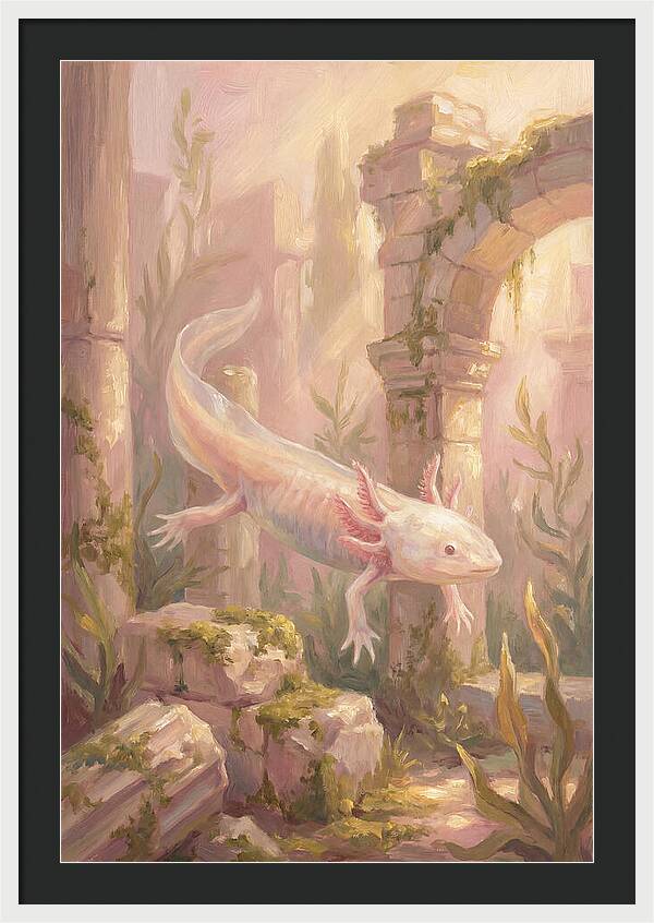Axolotl Among Ruins