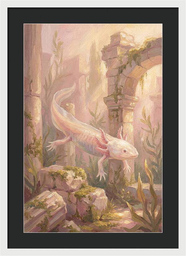 Axolotl Among Ruins