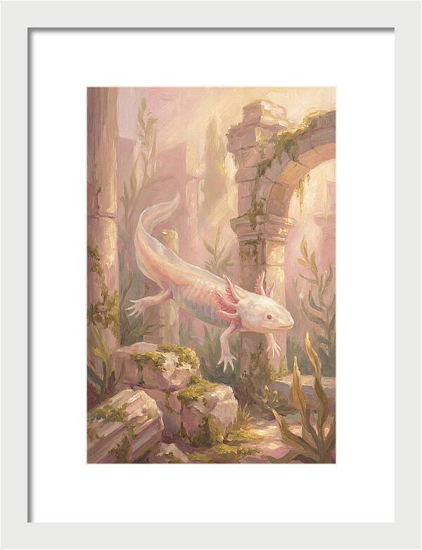Axolotl Among Ruins