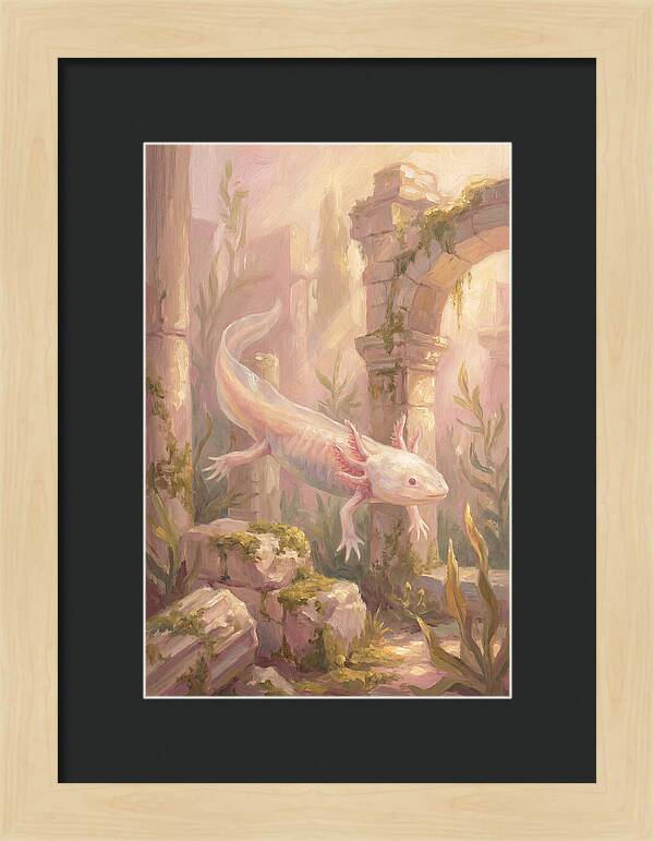Axolotl Among Ruins