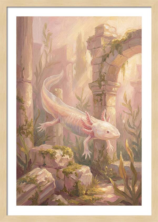 Axolotl Among Ruins