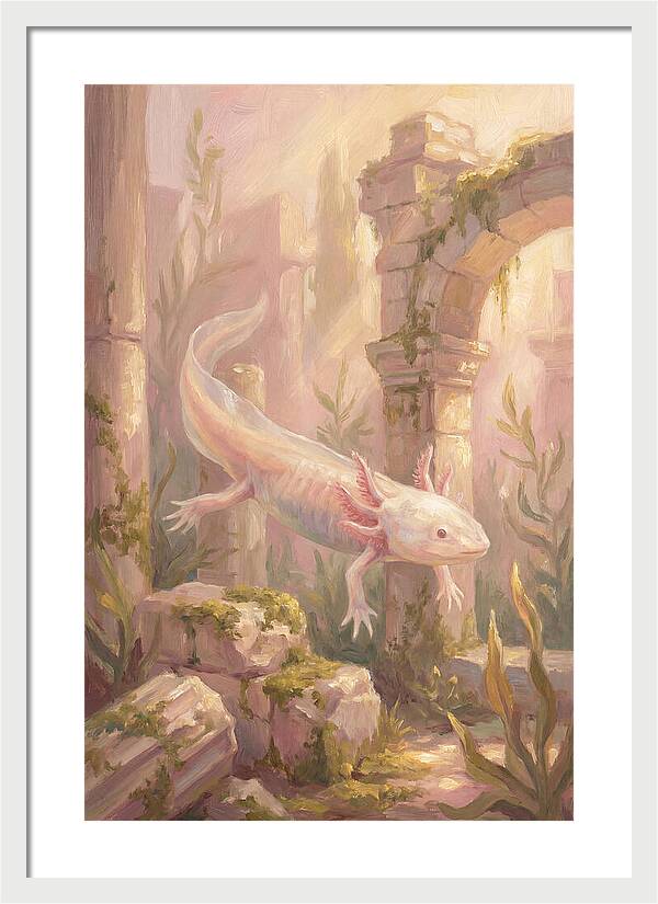 Axolotl Among Ruins