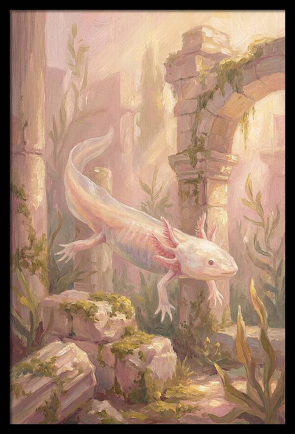 Axolotl Among Ruins