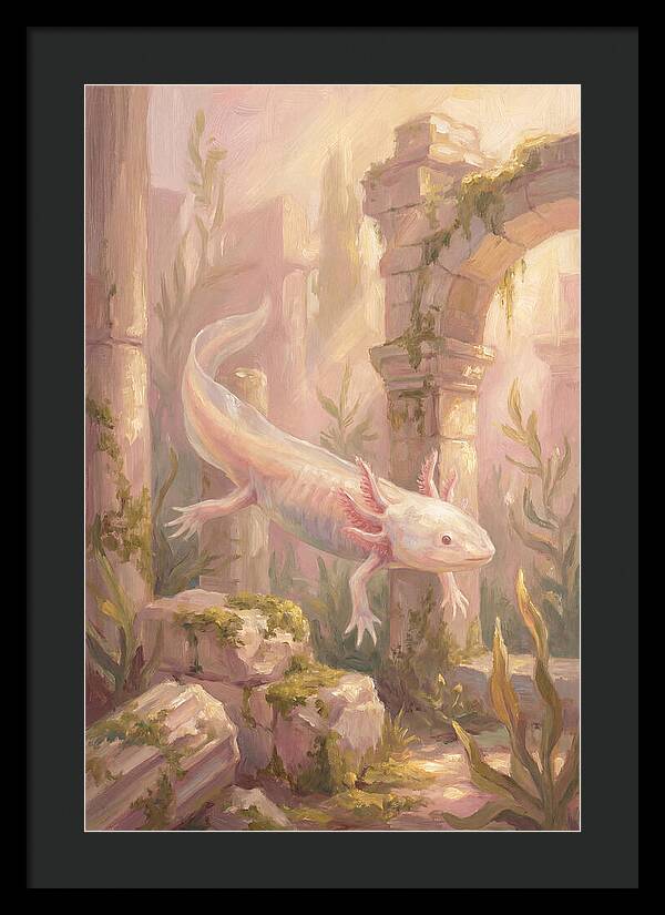 Axolotl Among Ruins