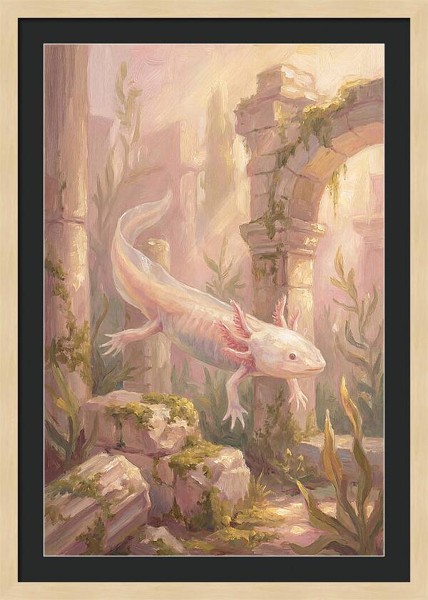 Axolotl Among Ruins
