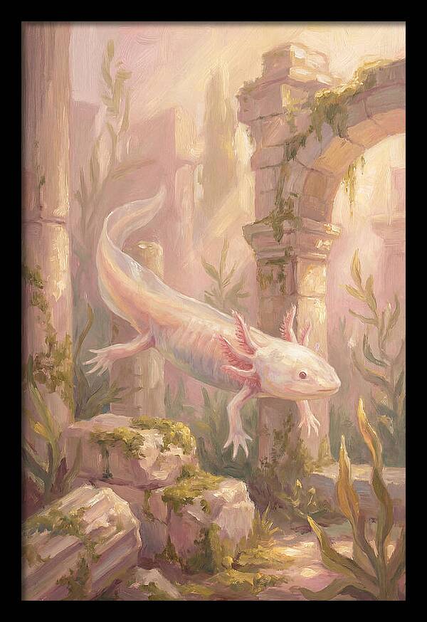 Axolotl Among Ruins