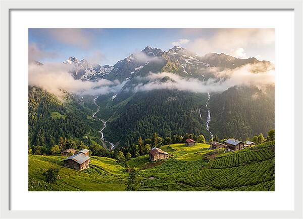 Ayder Plateau And Kackar Mountains