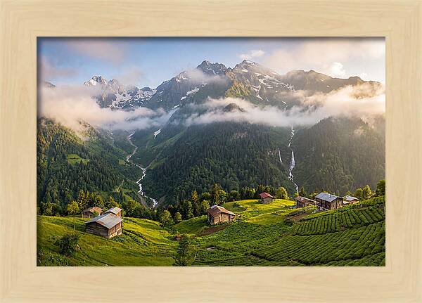 Ayder Plateau And Kackar Mountains