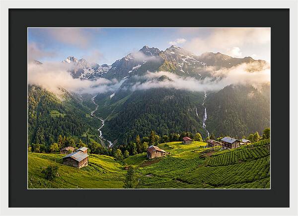 Ayder Plateau And Kackar Mountains