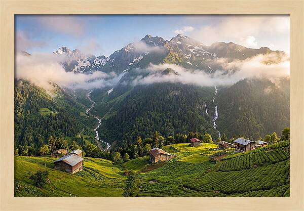 Ayder Plateau And Kackar Mountains