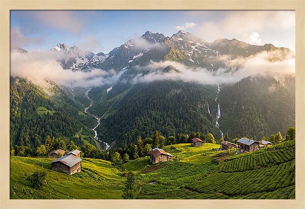 Ayder Plateau And Kackar Mountains