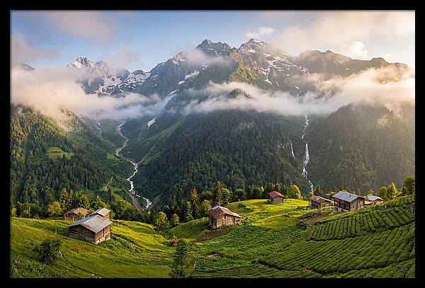 Ayder Plateau And Kackar Mountains