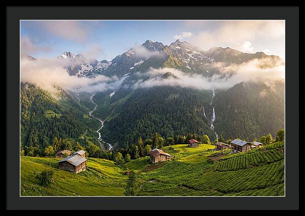 Ayder Plateau And Kackar Mountains