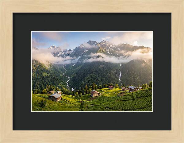 Ayder Plateau And Kackar Mountains